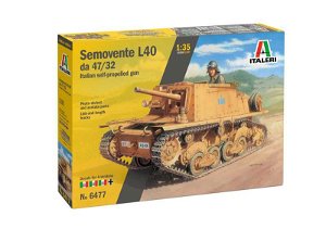 Italeri Model Kit military 6477 - Semovente L40 da 47/32 (1:35)
