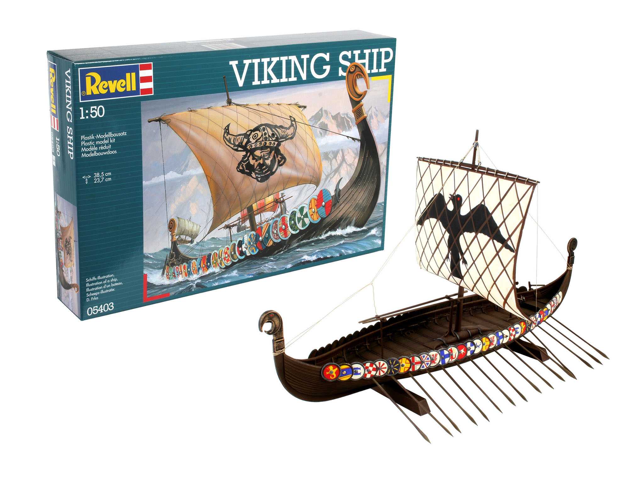 Revell ModelSet loď 65403 - Viking Ship (1:50)