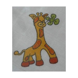 LIBŠTÁT Bavlněná plena 70 x 70 cm Žirafa