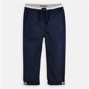 MAYORAL chlapecké kalhoty s gumou - tm. modré - 110 cm