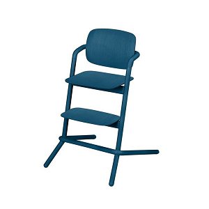 CYBEX Vysoká židlička Lemo Wood Twilight Blue