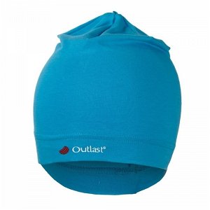 Čepice tenká Outlast® velikost 5, 48-50 cm, barva azurově modrá