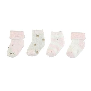 MAYORAL dívčí set ponožky fleece růžová - 62 cm, EUR 16-17
