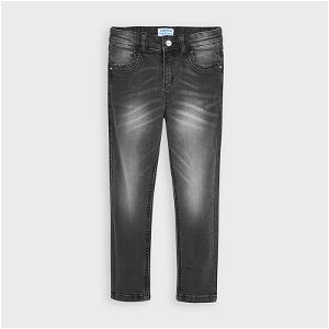 MAYORAL dětské skinny jeans šedá - 104 cm