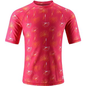 REIMA dívčí UV triko s krátkým rukávem Ionian-Berry pink 122 cm