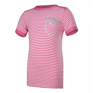 LITTLE ANGEL tričko tenké KR kapsa Outlast® velikost 110, barva pruh sv. růžový