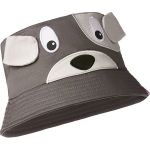 AFFENZAHN Dětský klobouček Kids Buckethead Dog Grey M (52-54)