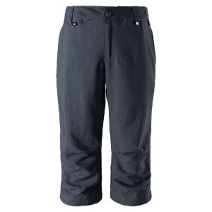 REIMA chlapecké 3/4 kalhoty Korento - černá 110 cm