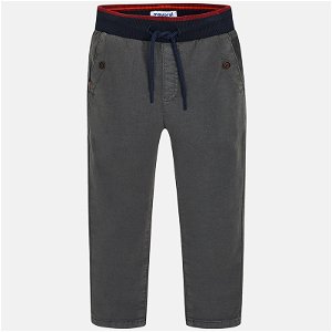 MAYORAL chlapecké kalhoty tkanička šedá - 98 cm