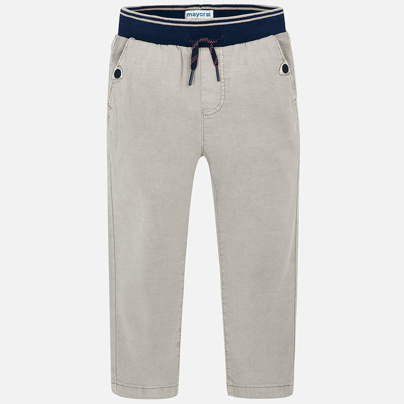 MAYORAL chlapecké kalhoty - béžová - 110 cm