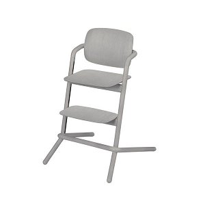 CYBEX Vysoká židlička Lemo Wood Storm Grey