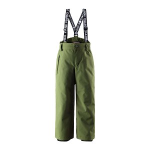 REIMA dětské zimní membránové kalhoty Loikka Khaki green 92 cm
