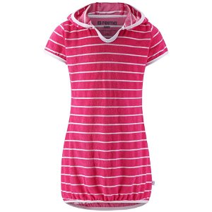 REIMA dívčí UV šaty Genua - Berry pink - 128 cm
