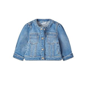 MAYORAL dívčí džínová bunda modrá - 86 cm