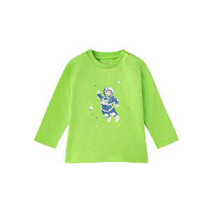 MAYORAL chlapecké tričko DR pes kosmonaut zelená - 98 cm