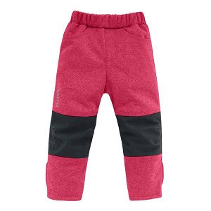 ESITO Dětské softshellové kalhoty DUO růžová / Vel. 122