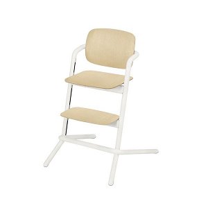 CYBEX Vysoká židlička Lemo Wood Porcelaine White