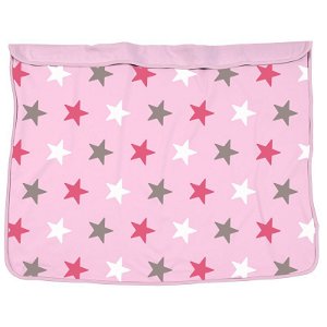 DOOKY deka Blanket Baby Pink, Pink Stars