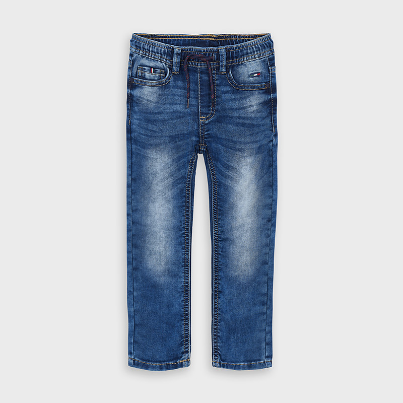 MAYORAL chlapecké elastické džíny s gumou v pase - 116 cm