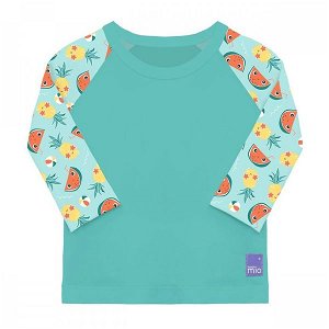 BAMBINO MIO Dětské tričko do vody s rukávem, UV 40+, Tropical, vel. M
