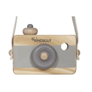 KINDSGUT dřevěný fotoaparát tmavě šedý