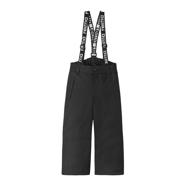 REIMA dětské zimní membránové kalhoty Loikka Black 110 cm