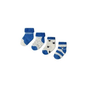 MAYORAL chlapecký set ponožky fleece modrá - 62 cm, EUR 16-17