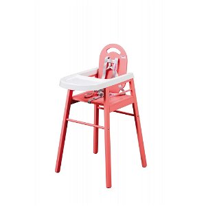 COMBELLE jídelní židlička Lili růžová CO0175
