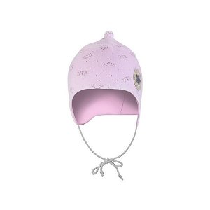 LITTLE ANGEL Čepice NICKI Outlast® - růžová-zvířátka vel. 2 | 39-41 cm