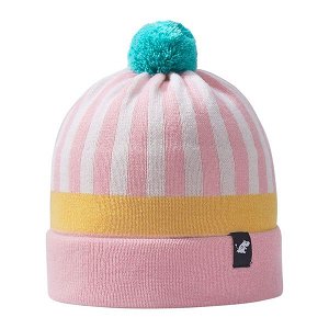 REIMA dětská zimní čepice Moomin Flinga Blush pink 48-50