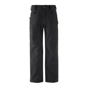 REIMA chlapecké softshellové kalhoty Mighty černá 116 cm