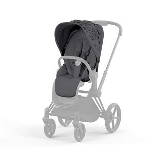 CYBEX Priam 4.0 Seat Pack Simply Flowers Collection - dark grey