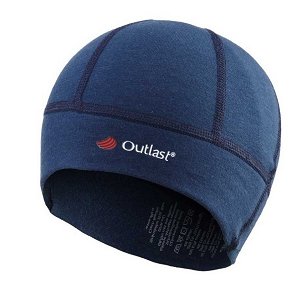Čepice smyk BABY Outlast® velikost 0, 33-35 cm, barva tm.modrá