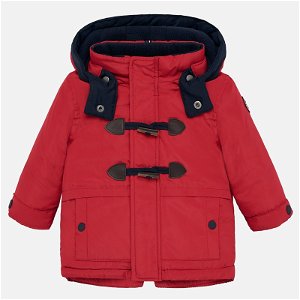 MAYORAL dětská bunda s knoflíky červená - 86 cm