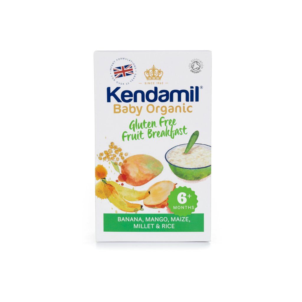 KENDAMIL Bio/organická dětská bezlepková ovocná kaše (150g)