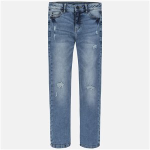 MAYORAL dětské denim jeans Straight Fit - 140 cm