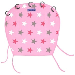 DOOKY Design clona Pink / Pink Stars