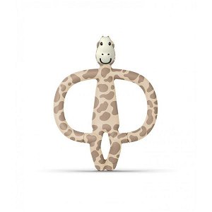 MATCHSTICK MONKEY kousátko a zubní kartáček Žirafa hnědá