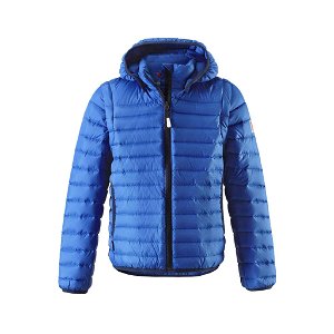 REIMA dětská bunda s odepínacími rukávy Fleet - modrá - 116 cm