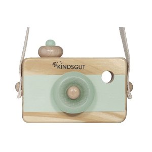 KINDSGUT dřevěný fotoaparát mintový