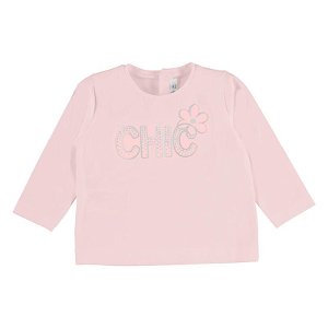 MAYORAL dívčí tričko Chic květinka růžová - 98 cm