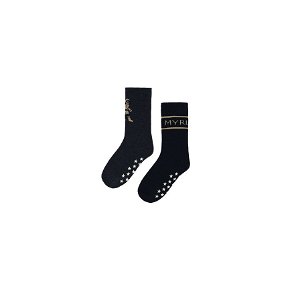 MAYORAL chlapecké ABS ponožky hvězdičky černá - 104 cm