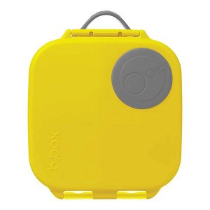 B.BOX Svačinový box střední - žlutý/šedý