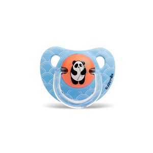 SUAVINEX šidítko anatomické +6m silikon modrá panda