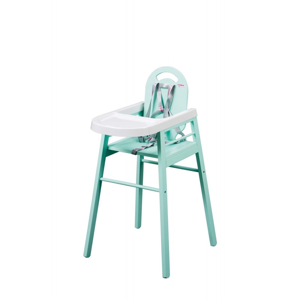 COMBELLE jídelní židlička Lili zelená CO0174