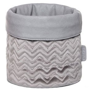 BÉBÉ-JOU Textilní košík na kojenecké potřeby Fabulous Griffin Grey