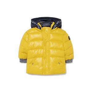 MAYORAL chlapecká zimní bunda MYRL žlutá - 80 cm