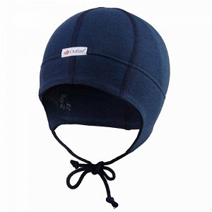 Čepice zavazovací plochý šev Outlast® velikost 0, 33-35 cm, barva tm.modrá