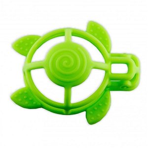 BO JUNGLE Silikonové kousátko B-Turtle Green