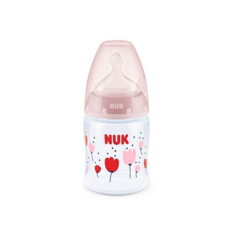 NUK First Choice Temperature Control kojenecká láhev 150ml-růžová